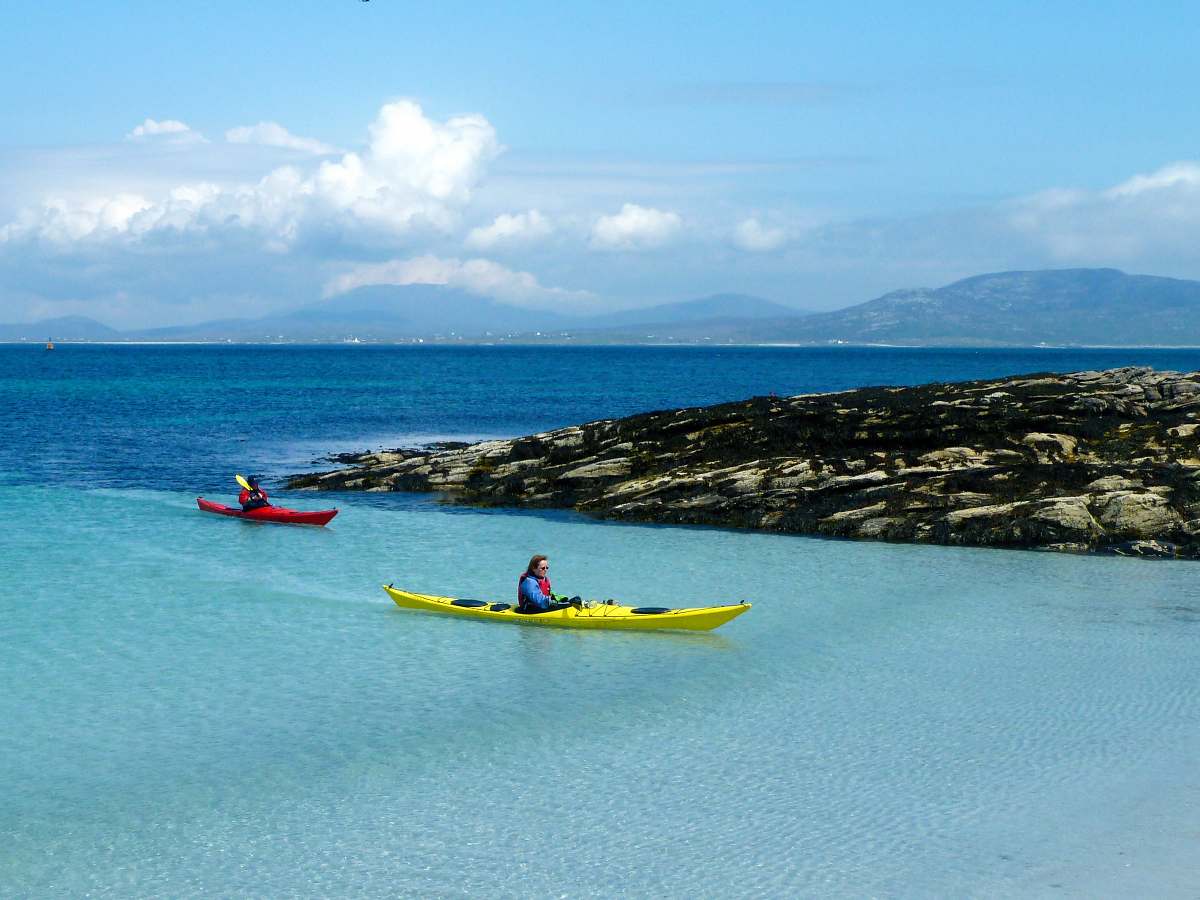 Barra Hebrides sea kayak half day trips