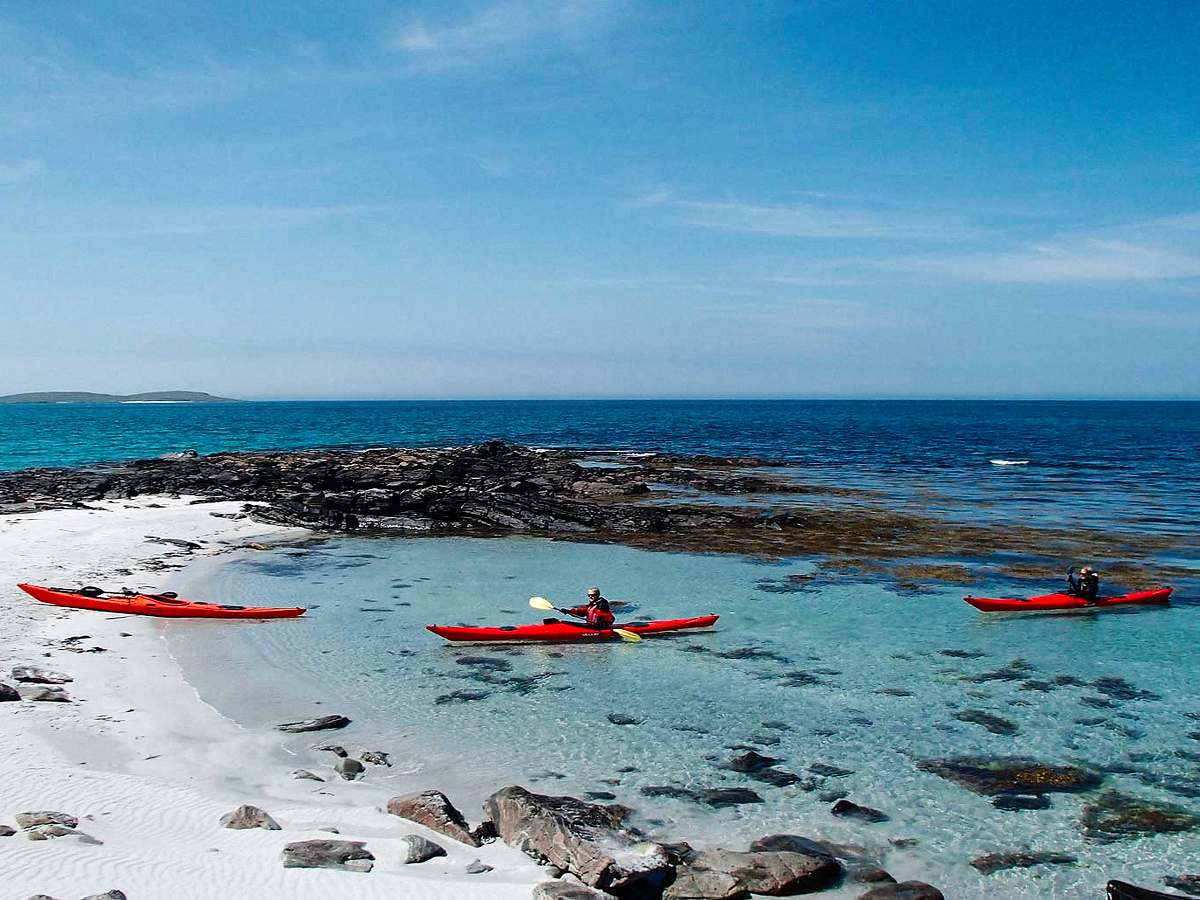 Barra Hebrides sea kayaking trips